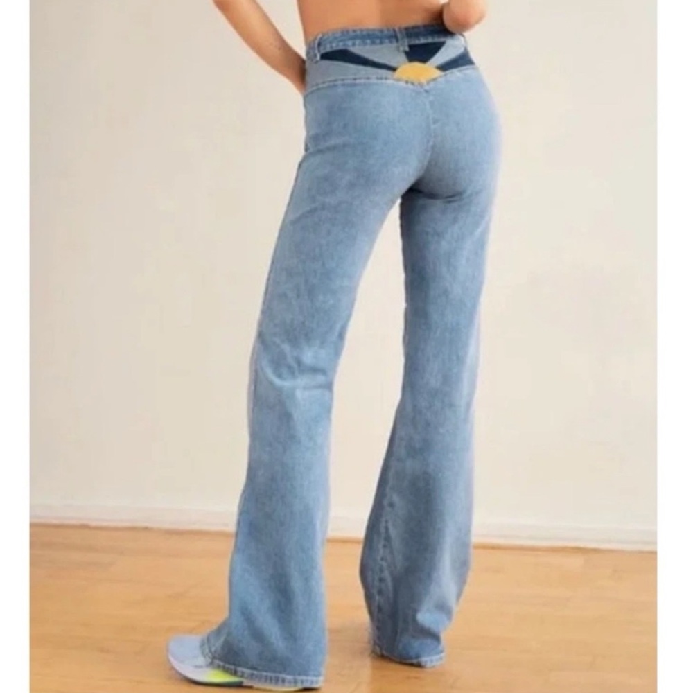 Free People We The Free Ray of Sunshine Jeans Size 27